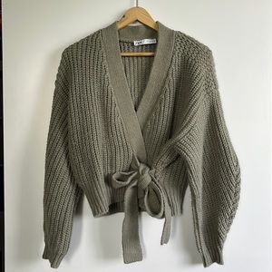 Zara Wrap Sweater